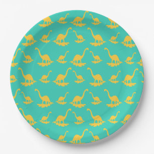 Dinosaur Jungen Geburtstagsfeier Papierplatte Pappteller