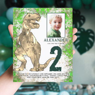 Dinosaur Jungle 2. Geburtstagsfeier Foto