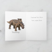 Dinosaur Jungle Card Karte (Innenseite)