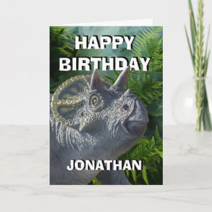 Dinosaur Jurassic Jungle Card Karte