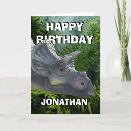 Dinosaur Jurassic Jungle Party Card Karte