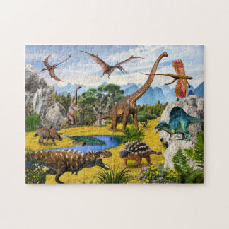 Dinosaur Jurassic Park animals Dino prehistoric Puzzle