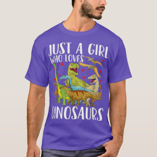 Dinosaur Just a Girl, die Dinosaurier Brachiosa Li T-Shirt