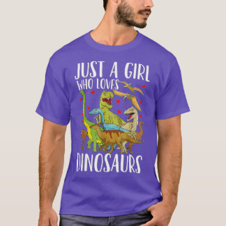 Dinosaur Just a Girl, die Dinosaurier Brachiosa Li T-Shirt