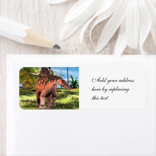 Dinosaur Kentrosaurus (Insitu)