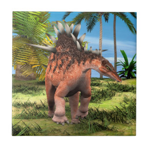 Dinosaur Kentrosaurus Fliese