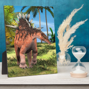 Dinosaur Kentrosaurus Fotoplatte