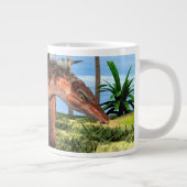 Dinosaur Kentrosaurus Jumbo-Tasse (Rechts)