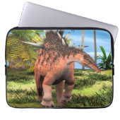 Dinosaur Kentrosaurus Laptopschutzhülle (Vorderseite)
