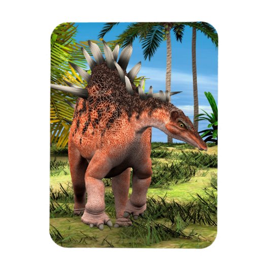 Dinosaur Kentrosaurus Magnet (Vertikal)