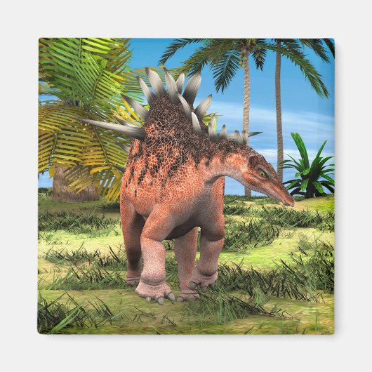 Dinosaur Kentrosaurus Magnet (Vorne)