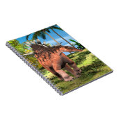 Dinosaur Kentrosaurus Notizblock (Rechte Seite)