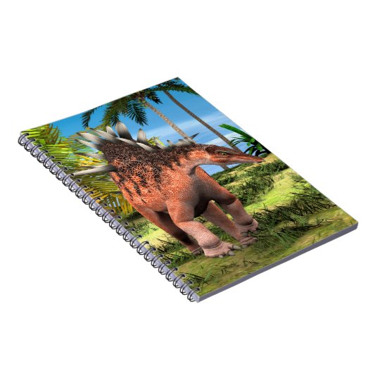 Dinosaur Kentrosaurus Notizblock (Rechte Seite)