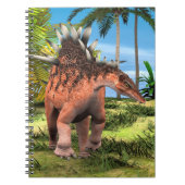 Dinosaur Kentrosaurus Notizblock (Vorderseite)