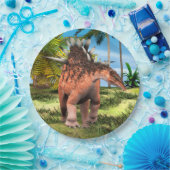Dinosaur Kentrosaurus Pappteller (Party)