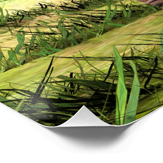 Dinosaur Kentrosaurus Poster (Ecke)