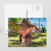 Dinosaur Kentrosaurus Postkarte (Vorne/Hinten)