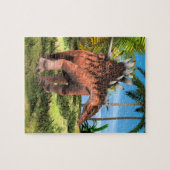 Dinosaur Kentrosaurus Puzzle (Horizontal)