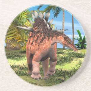 Dinosaur Kentrosaurus Sandstein Untersetzer