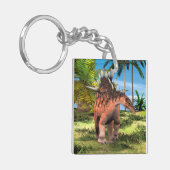 Dinosaur Kentrosaurus Schlüsselanhänger (Vorderseite links)