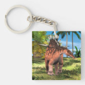 Dinosaur Kentrosaurus Schlüsselanhänger (Vorderseite)