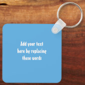 Dinosaur Kentrosaurus Schlüsselanhänger (Rückseite)