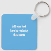 Dinosaur Kentrosaurus Schlüsselanhänger (Rückseite)