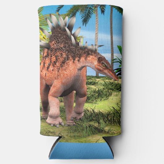 Dinosaur Kentrosaurus Selters Dosenkühler (Vorderseite)