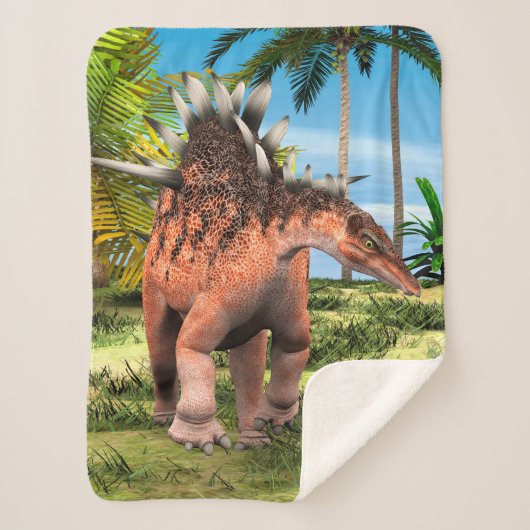 Dinosaur Kentrosaurus Sherpadecke (Vorderseite)