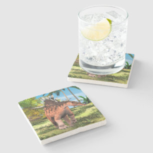 Dinosaur Kentrosaurus Steinuntersetzer