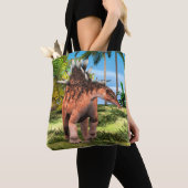 Dinosaur Kentrosaurus Tasche (Von Nahem)
