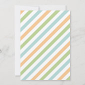 Dinosaur Kids Birthday Party Invitation Einladung (Rückseite)