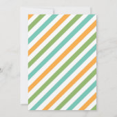 Dinosaur Kids Birthday Party Invitation Einladung (Rückseite)