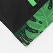 Dinosaur Kids Dino Jurassic Trex Boy Customizable Fleecedecke (Ecke)