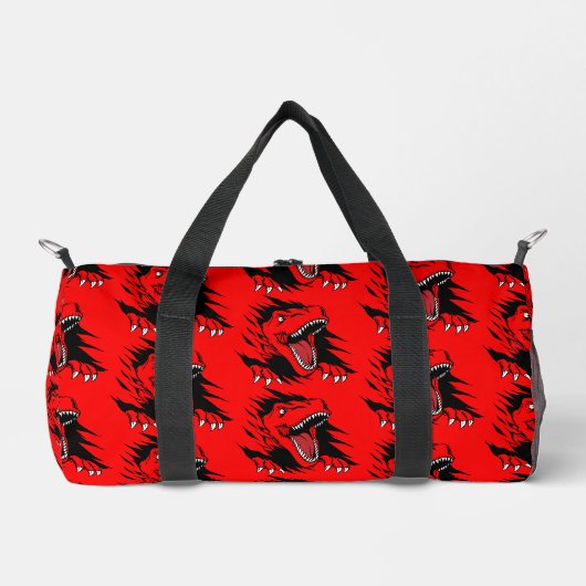 Dinosaur Kinder Duffle Bag (Vorderseite)