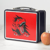 Dinosaur Kinder Metall Brotdose (Beispiel)