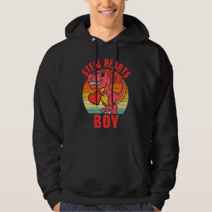 Dinosaur-Kinder stehlen ihr Herz am Valentinstag-J Hoodie
