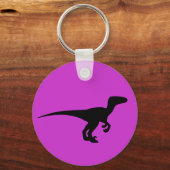 Dinosaur Kontur Jurassic Era Schlüsselanhänger (Vorderseite)
