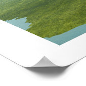 DINOSAUR-LAND-DRUCKEN POSTER (Ecke)