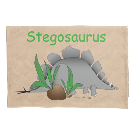 Dinosaur Land Niedlich Dino Kissenbezug (Vorderseite)