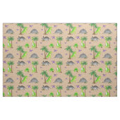 Dinosaur Land Niedlich Dino Stoff (Fat Quarter (45,7 x 55,9 cm))