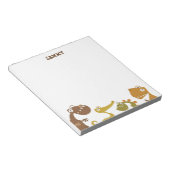 Dinosaur Land Notepad Notizblock (angewinkelt)