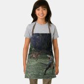 Dinosaur Landscape Jurassic Schürze (Insitu)