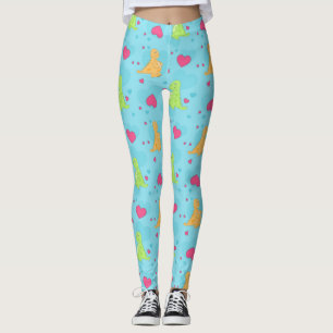 Dinosaur-Liebe Leggings
