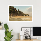 DINOSAUR LIFE PRINT POSTER (Heimbüro)