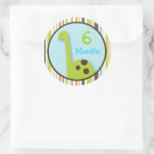 Dinosaur Lil Dino Monthly Meilenstein Stickers (Tasche)