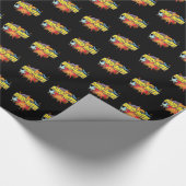 Dinosaur Lover Dynamite Dino-mite Pun Geschenkpapier (Ecke)