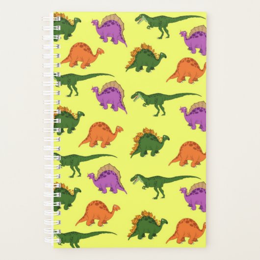 Dinosaur Lovers Planner Planer (Vorderseite)