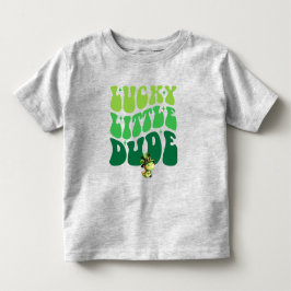 Dinosaur Lucky Little Typ St. Patrick's Day Kleinkind T-shirt