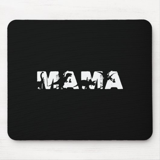 Dinosaur Mama Funny In Mother's Day For Mamasaurus Mousepad (Vorne)